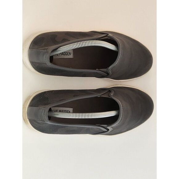 Steve Madden Benning Camo Slip On Sneakers Men  Sz 10M‎ Canvas Casual Summer - Picture 5 of 8